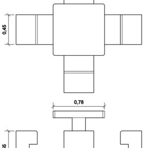 MODULO AJEDREZ 4 PUESTOS